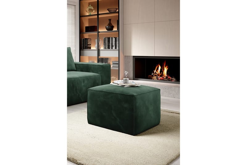 Kamli Fotpall - Grön - Möbler - Stolar & fåtöljer - Pall & puff - Fotpall