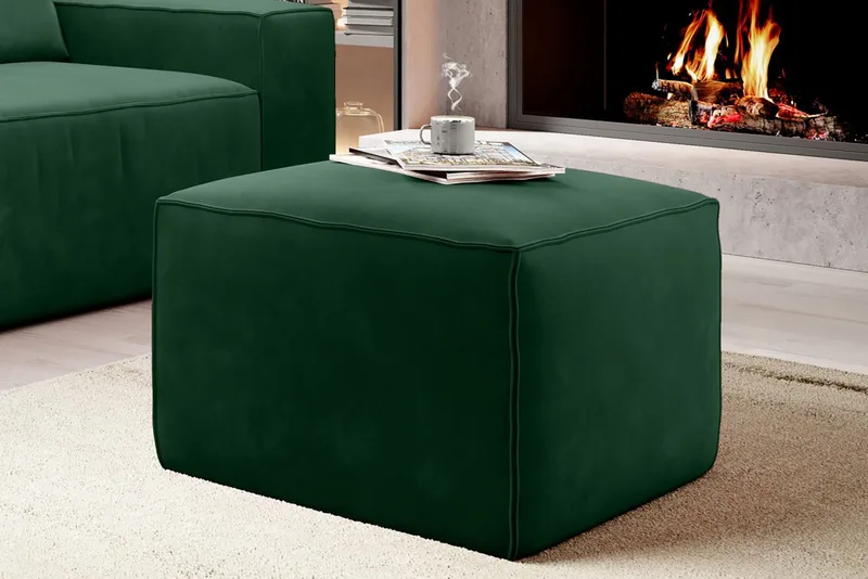 Kamli Fotpall - Grön - Möbler - Stolar & fåtöljer - Pall & puff - Fotpall