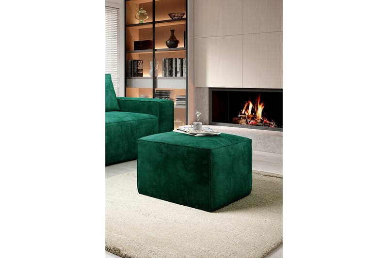 Kamli Fotpall - Grön - Möbler - Stolar & fåtöljer - Pall & puff - Fotpall