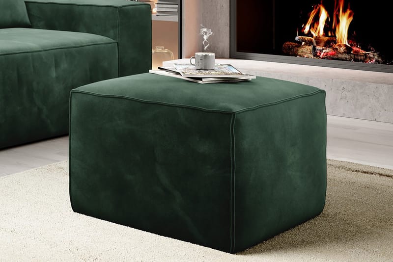 Kamli Fotpall - Grön - Möbler - Stolar & fåtöljer - Pall & puff - Fotpall