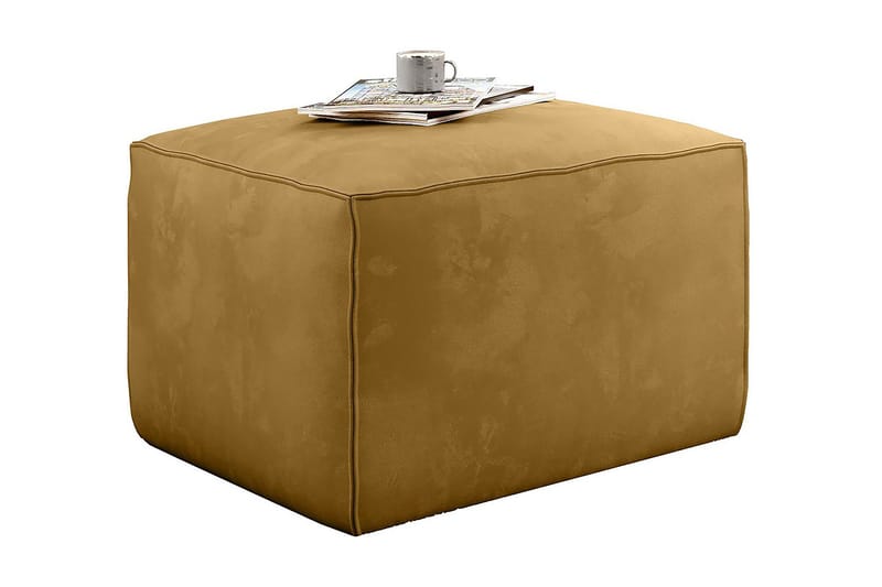 Kamli Fotpall - Gul - Möbler - Stolar & fåtöljer - Pall & puff - Fotpall