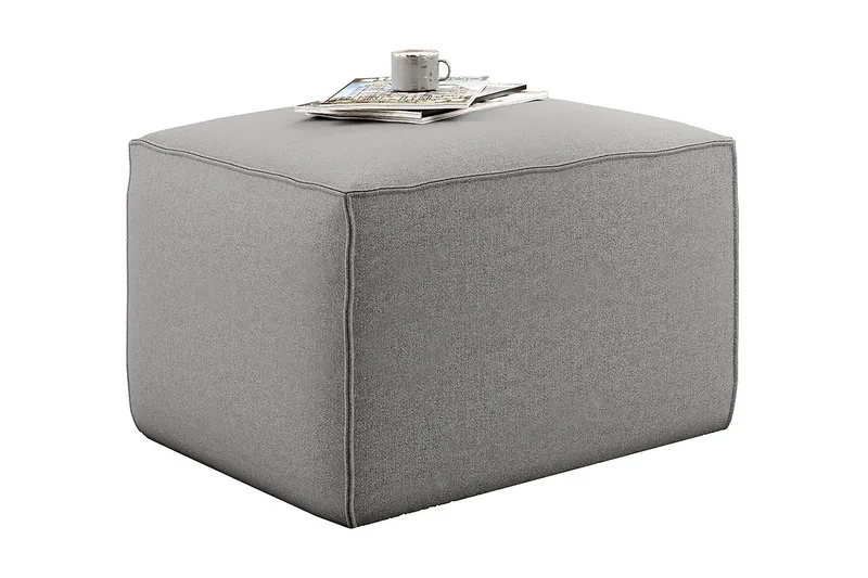 Kamli Fotpall - Ljusgrå - Möbler - Stolar & fåtöljer - Pall & puff - Fotpall