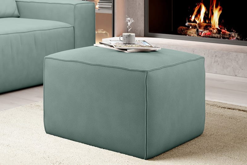 Kamli Fotpall - Ljusgrön - Möbler - Stolar & fåtöljer - Pall & puff - Fotpall