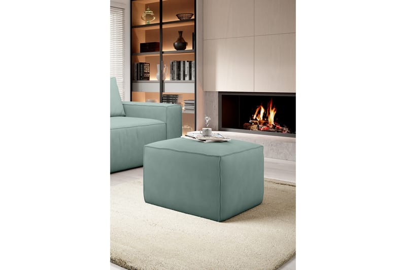 Kamli Fotpall - Ljusgrön - Möbler - Stolar & fåtöljer - Pall & puff - Fotpall