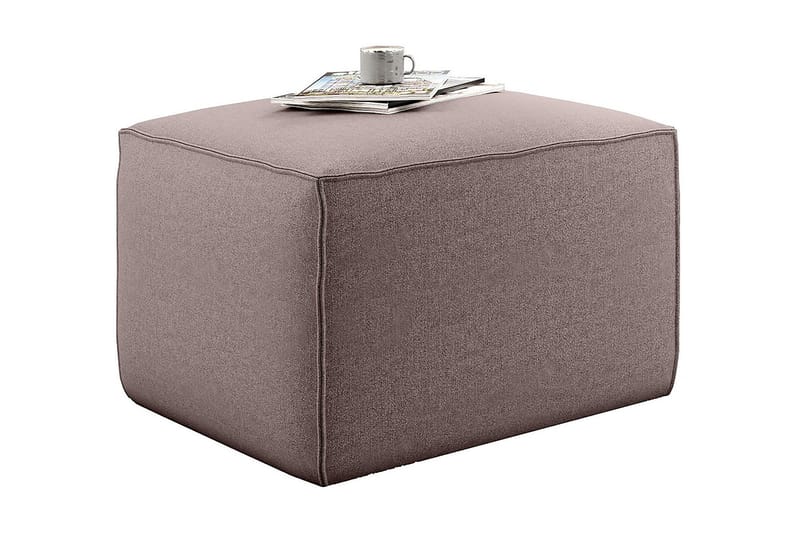 Kamli Fotpall - Ljusrosa - Möbler - Stolar & fåtöljer - Pall & puff - Fotpall