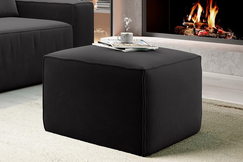 Kamli Fotpall - Mörkgrå - Möbler - Stolar & fåtöljer - Pall & puff - Fotpall