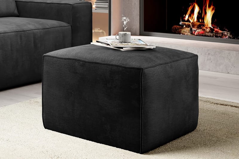 Kamli Fotpall - Mörkgrå - Möbler - Stolar & fåtöljer - Pall & puff - Fotpall