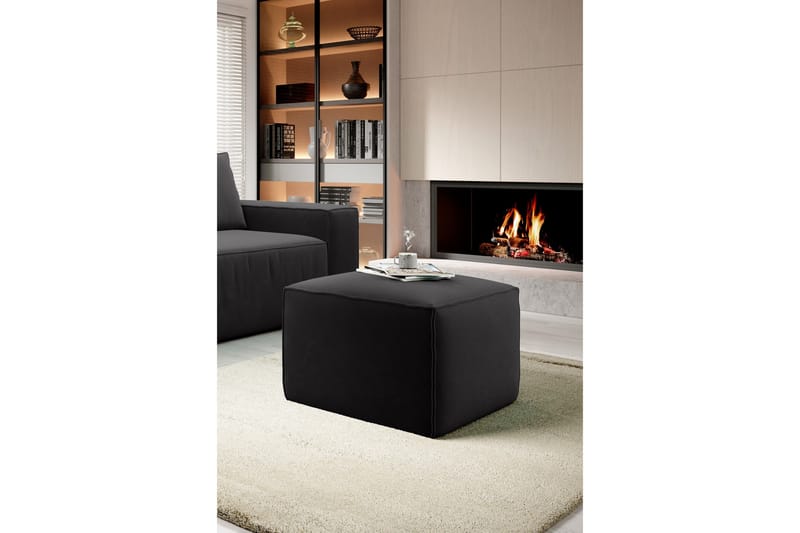 Kamli Fotpall - Mörkgrå - Möbler - Stolar & fåtöljer - Pall & puff - Fotpall