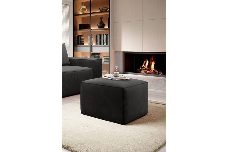 Kamli Fotpall - Mörkgrå - Möbler - Stolar & fåtöljer - Pall & puff - Fotpall