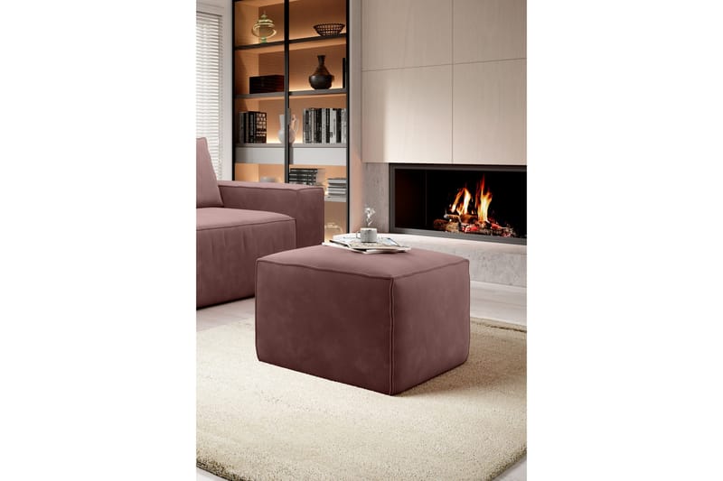 Kamli Fotpall - Rosa - Möbler - Stolar & fåtöljer - Pall & puff - Fotpall