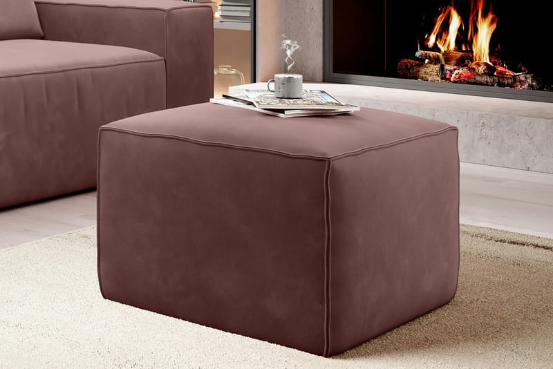 Kamli Fotpall - Rosa - Möbler - Stolar & fåtöljer - Pall & puff - Fotpall