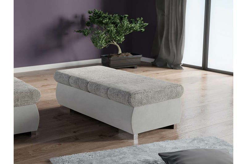 Kintore Fotpall 60 cm Ljusgrå - Möbler - Stolar & fåtöljer - Pall & puff - Fotpall