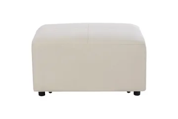Fotpall Kohlo Beige/svart - Beige/svart - Möbler - Stolar & fåtöljer - Pall & puff - Fotpall