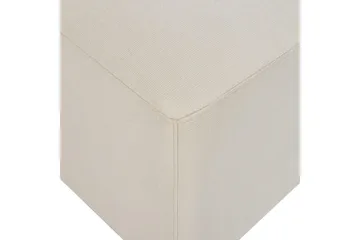Fotpall Kohlo Beige/svart - Beige/svart - Möbler - Stolar & fåtöljer - Pall & puff - Fotpall
