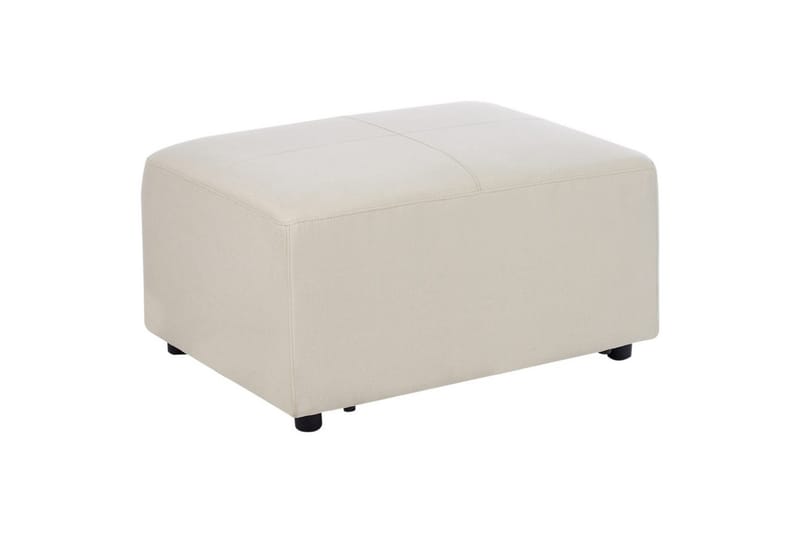 Fotpall Kohlo Beige/svart - Beige/svart - Möbler - Stolar & fåtöljer - Pall & puff - Fotpall