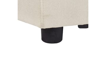 Fotpall Kohlo Beige/svart - Beige/svart - Möbler - Stolar & fåtöljer - Pall & puff - Fotpall