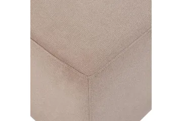 Fotpall Kohlo Taupe/svart - Taupe/svart - Möbler - Stolar & fåtöljer - Pall & puff - Fotpall