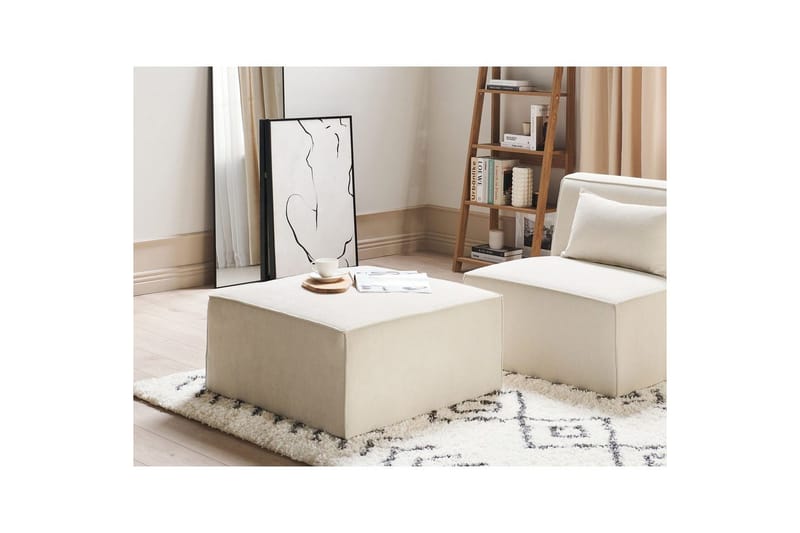 Fotpall Lemvig Beige - Beige - Möbler - Stolar & fåtöljer - Pall & puff - Fotpall