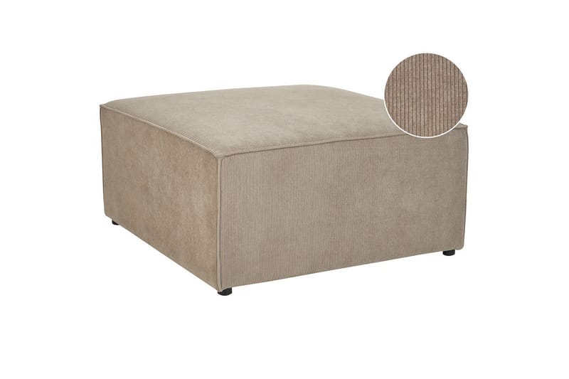 Fotpall Lemvig Taupe - Taupe - Möbler - Stolar & fåtöljer - Pall & puff - Fotpall