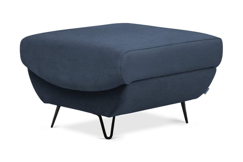 Lence Fotpall - Blå - Möbler - Stolar & fåtöljer - Pall & puff - Fotpall