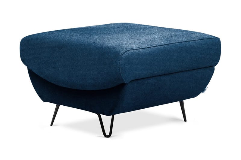 Lence Fotpall - Blå - Möbler - Stolar & fåtöljer - Pall & puff - Fotpall