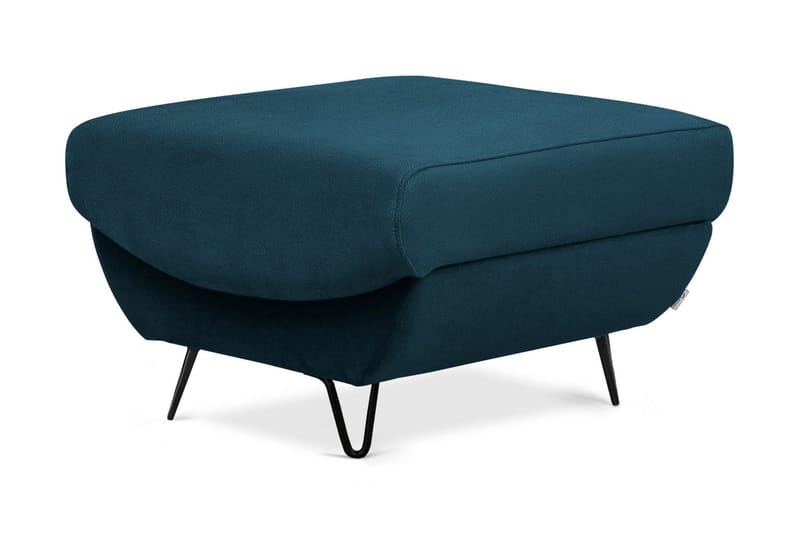 Lence Fotpall - Blå - Möbler - Stolar & fåtöljer - Pall & puff - Fotpall