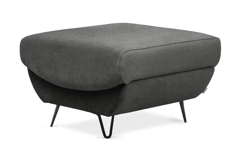 Lence Fotpall - Grå - Möbler - Stolar & fåtöljer - Pall & puff - Fotpall