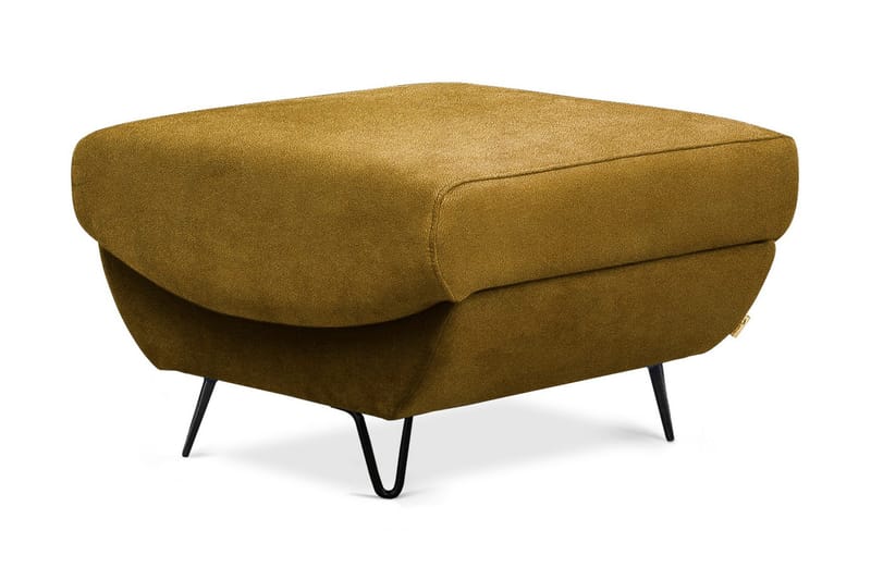 Lence Fotpall - Gul - Möbler - Stolar & fåtöljer - Pall & puff - Fotpall