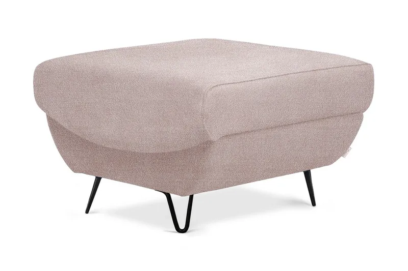 Lence Fotpall - Ljusrosa - Möbler - Stolar & fåtöljer - Pall & puff - Fotpall