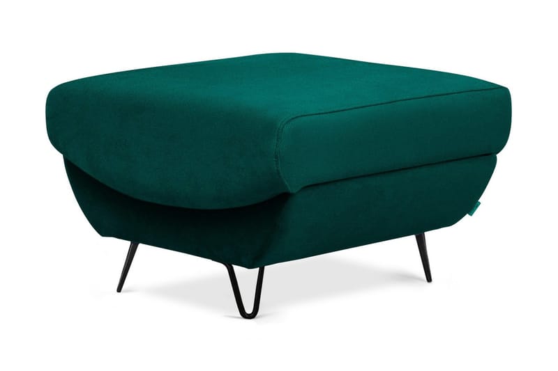 Lence Fotpall - Turkos - Möbler - Stolar & fåtöljer - Pall & puff - Fotpall
