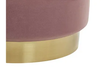 Lerbodatorp Fotpall med Förvaring 2-pack - Rosa - Möbler - Stolar & fåtöljer - Pall & puff - Fotpall - Fotpall med förvaring
