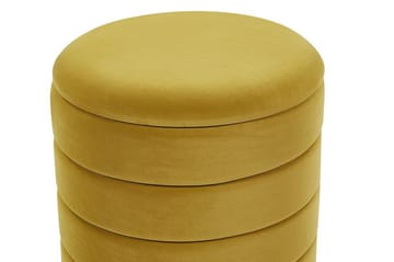 Lerbodatorp Fotpall med Förvaring 2-pack - Gul - Möbler - Stolar & fåtöljer - Pall & puff - Fotpall