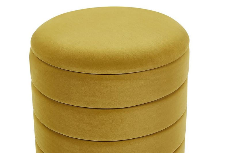 Lerbodatorp Fotpall med Förvaring 2-pack - Gul - Möbler - Stolar & fåtöljer - Pall & puff - Fotpall