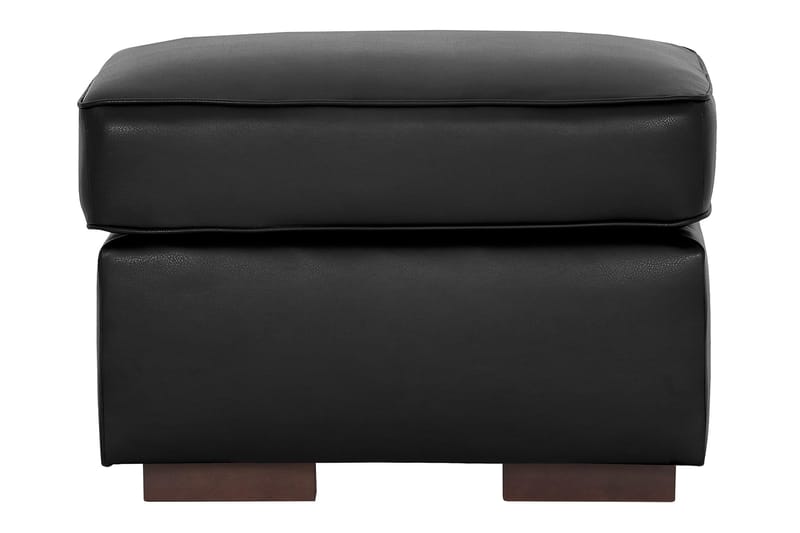 Link Fotpall 60 cm Ecoläder - Svart - Möbler - Stolar & fåtöljer - Pall & puff - Fotpall