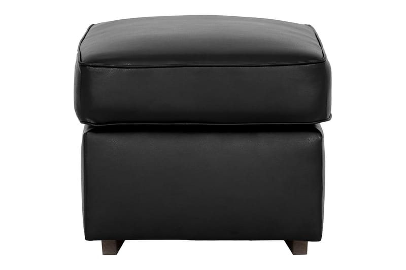 Link Fotpall 60 cm Ecoläder - Svart - Möbler - Stolar & fåtöljer - Pall & puff - Fotpall