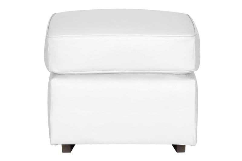 Link Fotpall 60 cm Ecoläder - Vit - Möbler - Stolar & fåtöljer - Pall & puff - Fotpall