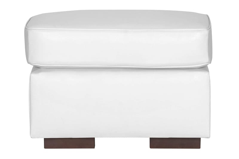 Link Fotpall 60 cm Ecoläder - Vit - Möbler - Stolar & fåtöljer - Pall & puff - Fotpall