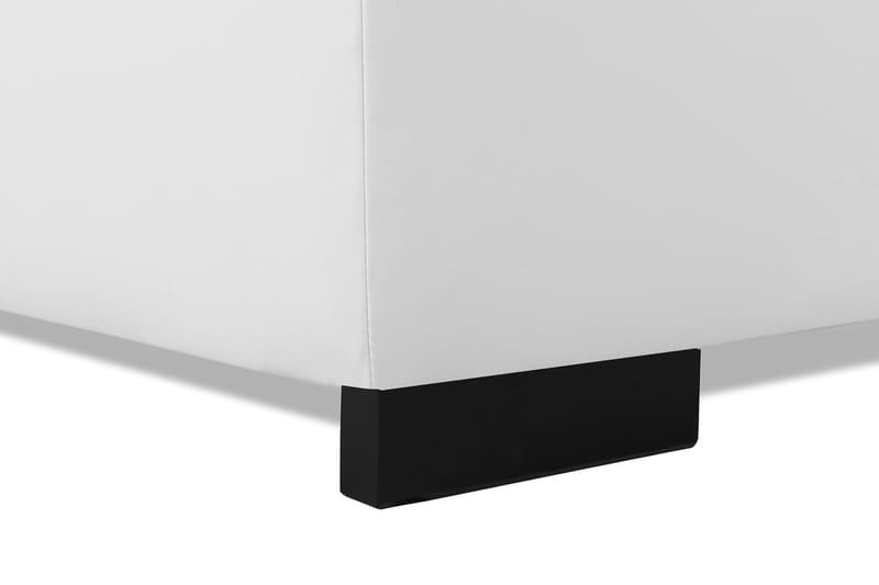 Link Fotpall 60 cm Ecoläder - Vit - Möbler - Stolar & fåtöljer - Pall & puff - Fotpall