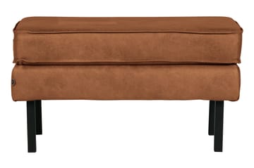 Lissbon Fotpall - Cognac - Möbler - Stolar & fåtöljer - Pall & puff - Fotpall