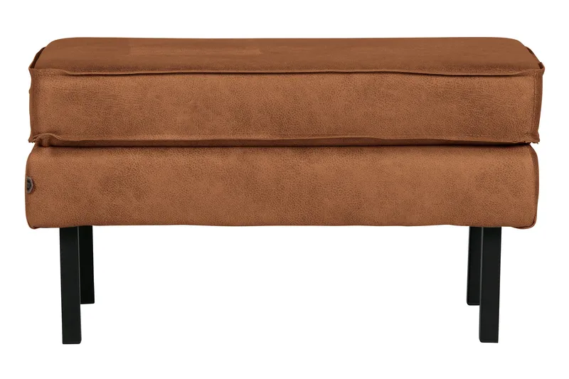 Lissbon Fotpall - Cognac - Möbler - Stolar & fåtöljer - Pall & puff - Fotpall