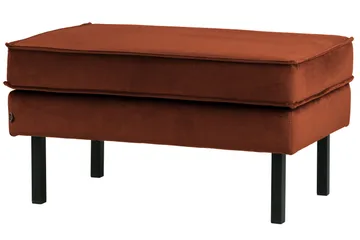 Lissbon Fotpall Sammet - Rost - Möbler - Stolar & fåtöljer - Pall & puff - Fotpall