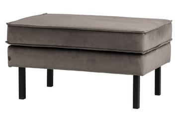 Lissbon Fotpall Sammet - Taupe - Möbler - Stolar & fåtöljer - Pall & puff - Fotpall