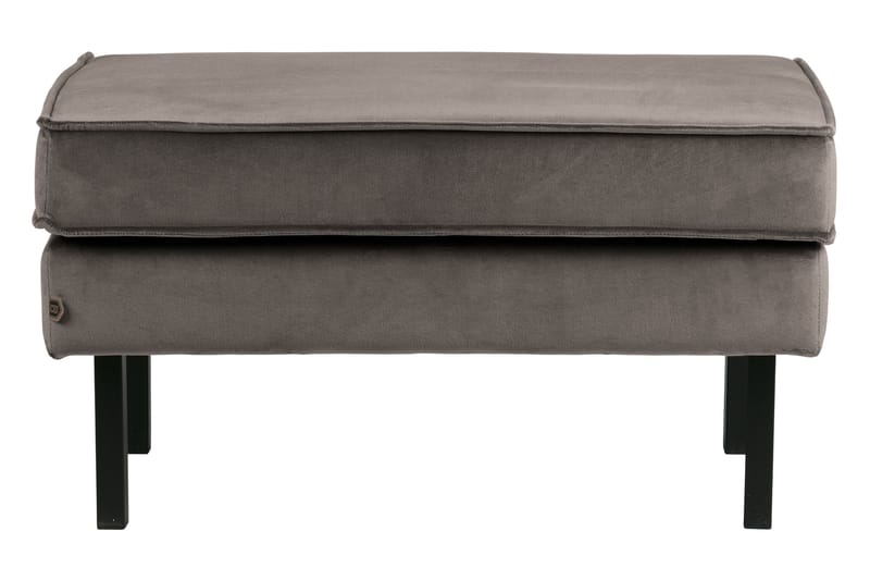Lissbon Fotpall Sammet - Taupe - Möbler - Stolar & fåtöljer - Pall & puff - Fotpall