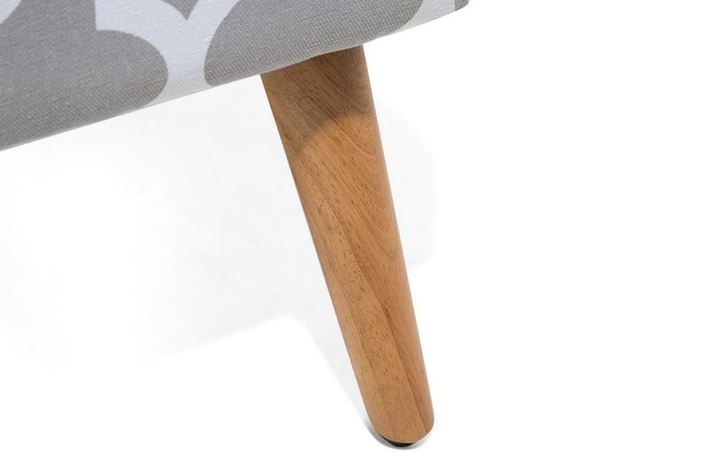 Manteo Fotpall 39|50 cm - Grå - Möbler - Stolar & fåtöljer - Pall & puff - Fotpall