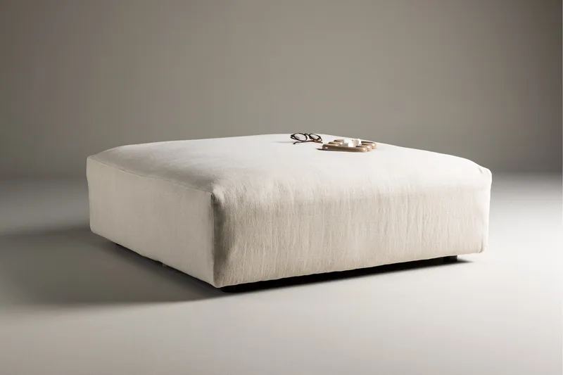 Mavi Fotpallsmodul - Beige - Möbler - Stolar & fåtöljer - Pall & puff - Fotpall