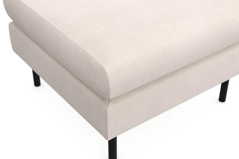 Menard Compact Fotpall 68 cm - Beige - Möbler - Stolar & fåtöljer - Pall & puff - Fotpall