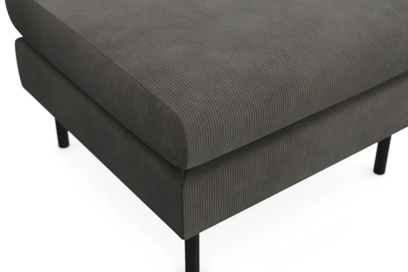 Menard Compact Fotpall 68 cm - Mörkgrå - Möbler - Stolar & fåtöljer - Pall & puff - Fotpall