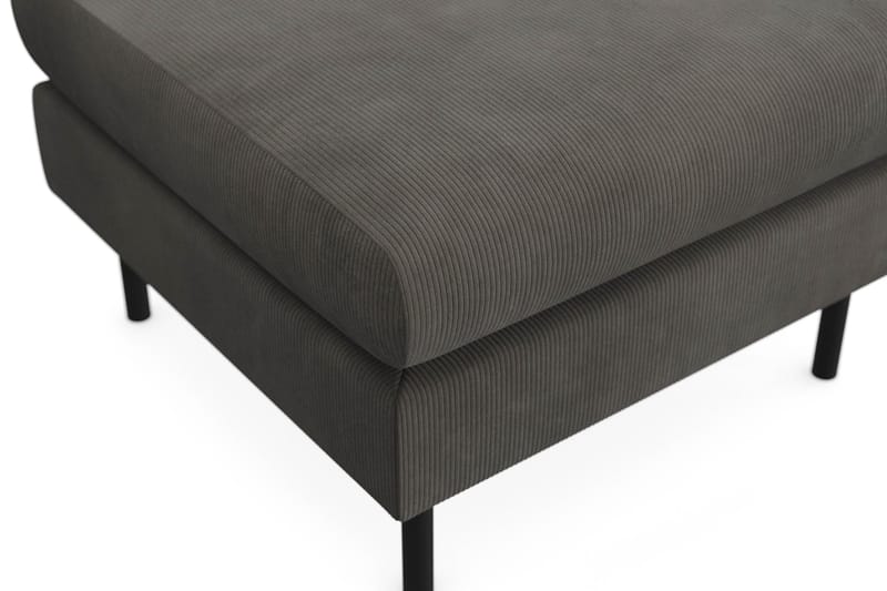 Menard Compact Fotpall 68 cm - Mörkgrå - Möbler - Stolar & fåtöljer - Pall & puff - Fotpall