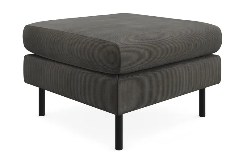 Menard Compact Fotpall 68 cm - Mörkgrå - Möbler - Stolar & fåtöljer - Pall & puff - Fotpall