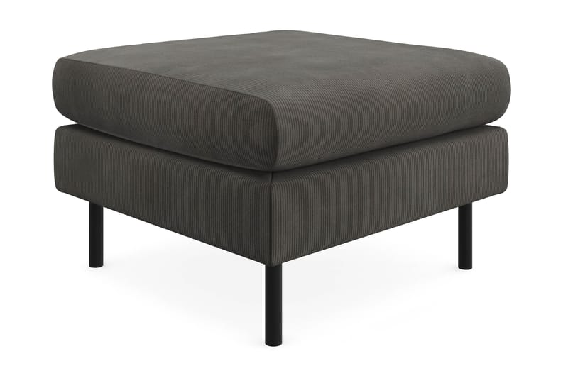 Menard Compact Fotpall 68 cm - Mörkgrå - Möbler - Stolar & fåtöljer - Pall & puff - Fotpall
